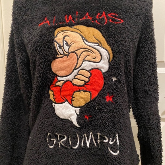 disney ALWAYS GRUMPY Fleece Loungewear - Picture 2 of 4